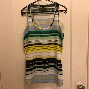 Banana Republic Striped Racerback Tank